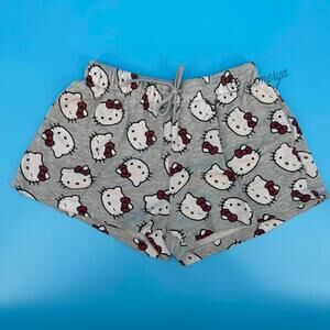 Hello Kitty Women's Sleep Shorts Casual Summer Loungewear Girlhoodcore Size S